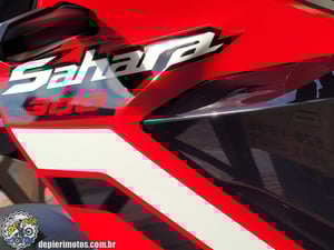 HONDA XRE 300 SAHARA RALLY MODELO NOVO - Foto 9