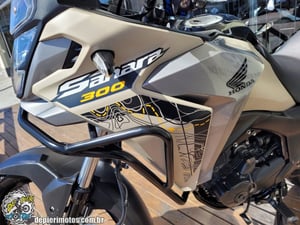 HONDA XRE 300 SAHARA ADVENTURE - Foto 8