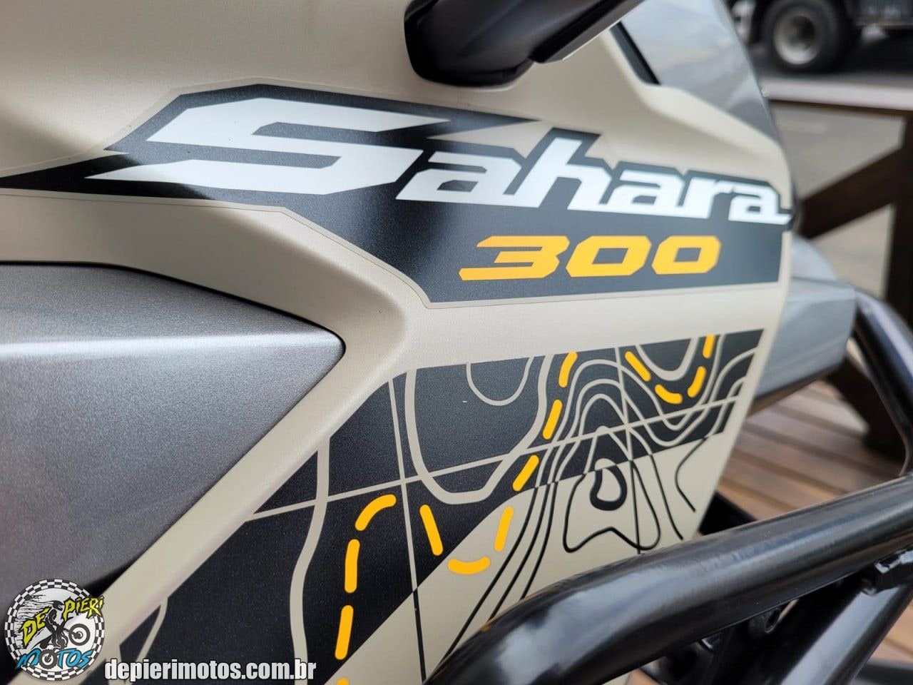 XRE 300 SAHARA  ADVENTURE MODELO NOVO - Foto 6