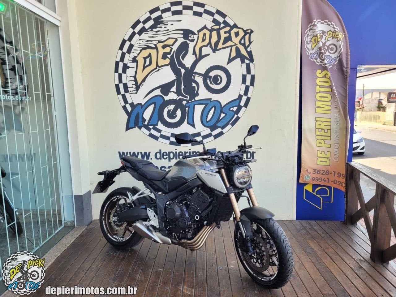 HONDA CB 650R MODELO NOVO - Foto 1