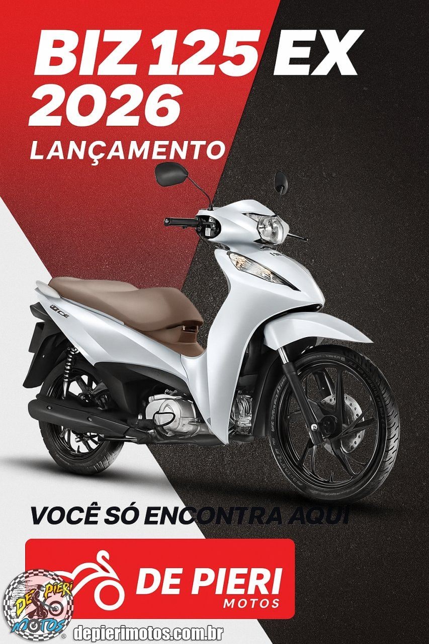 HONDA BIZ 125 EX ZERO KM - Foto 1