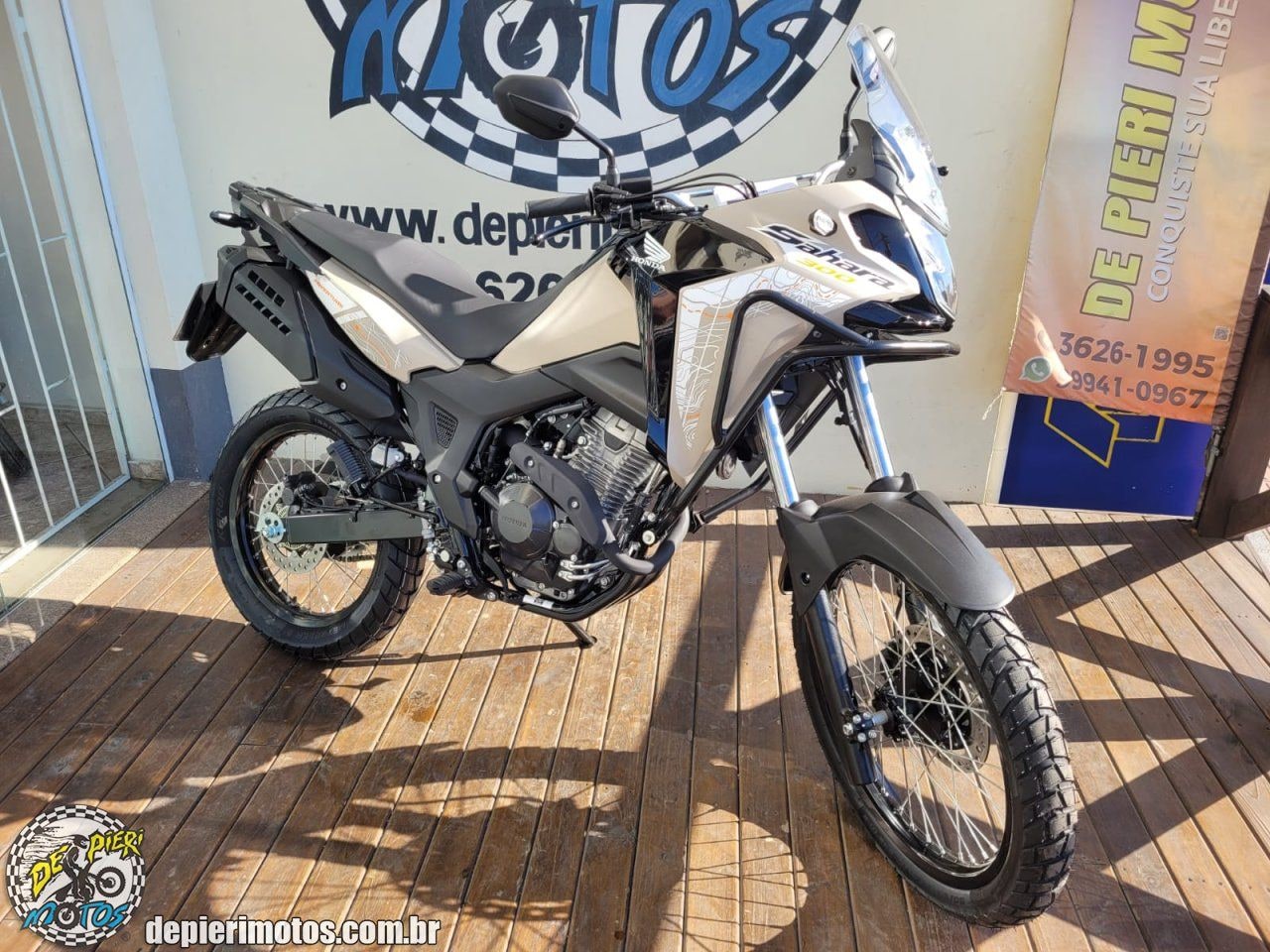 HONDA XRE 300 SAHARA  ADVENTURE MODELO NOVO - Foto 2