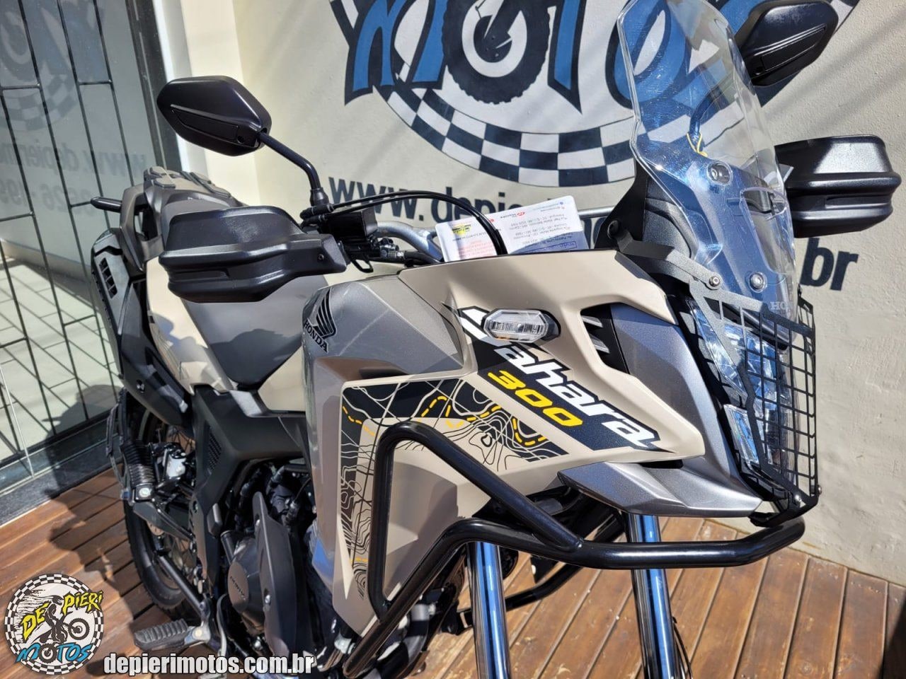 HONDA SAHARA 300 ADVENTURE MODELO NOVO - Foto 4